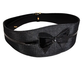 Vintage Nina Ricci Tassel Cord Belt: 80s Woven Passementerie  display picture 3