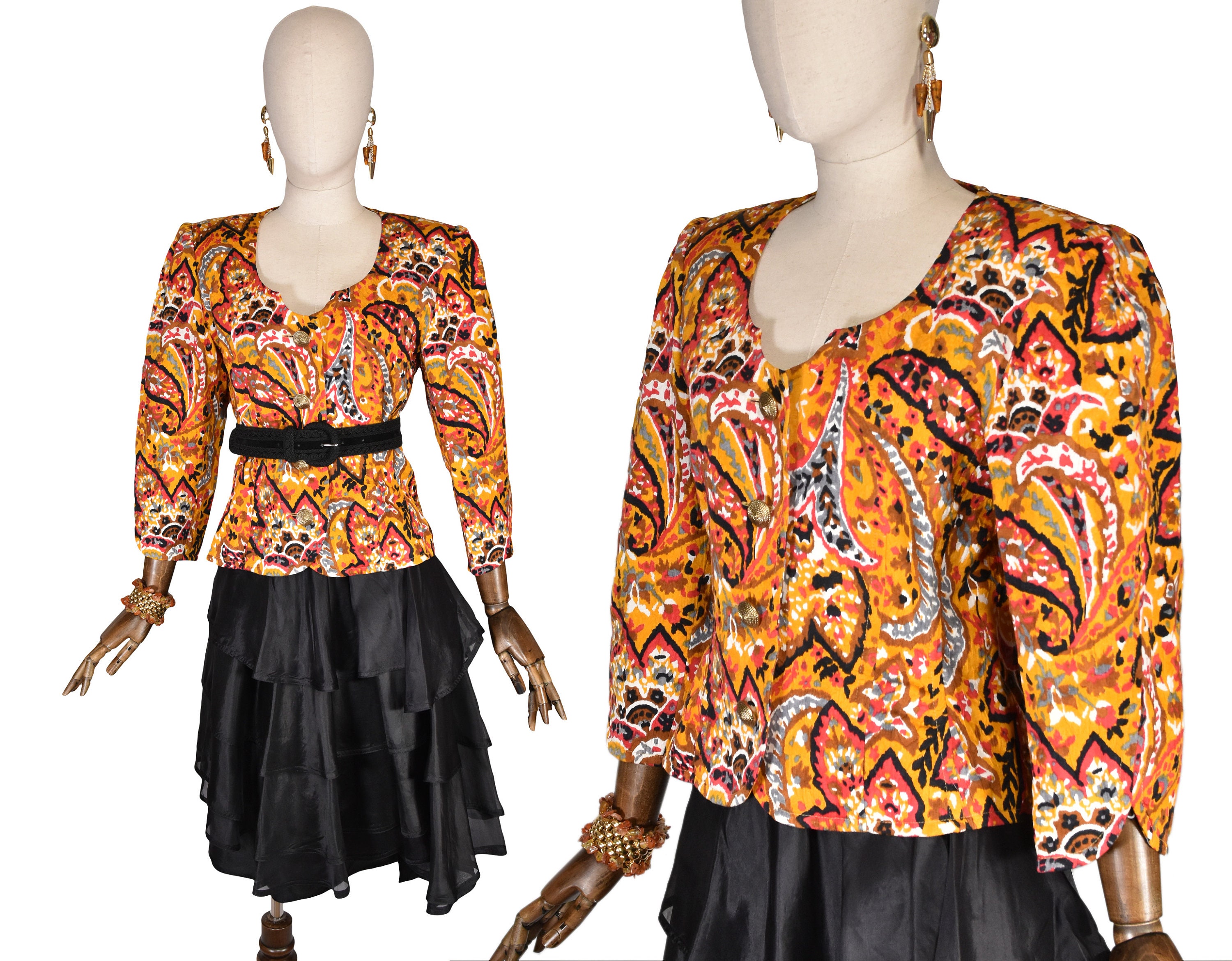 CROLINE ROHMER ジャケット スカート USED品 CROLINE ROHMER ジャケット スカート USED品