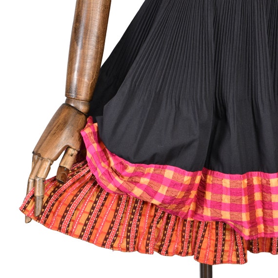 CHRISTIAN LACROIX vintage skirt, short pleated co… - image 6