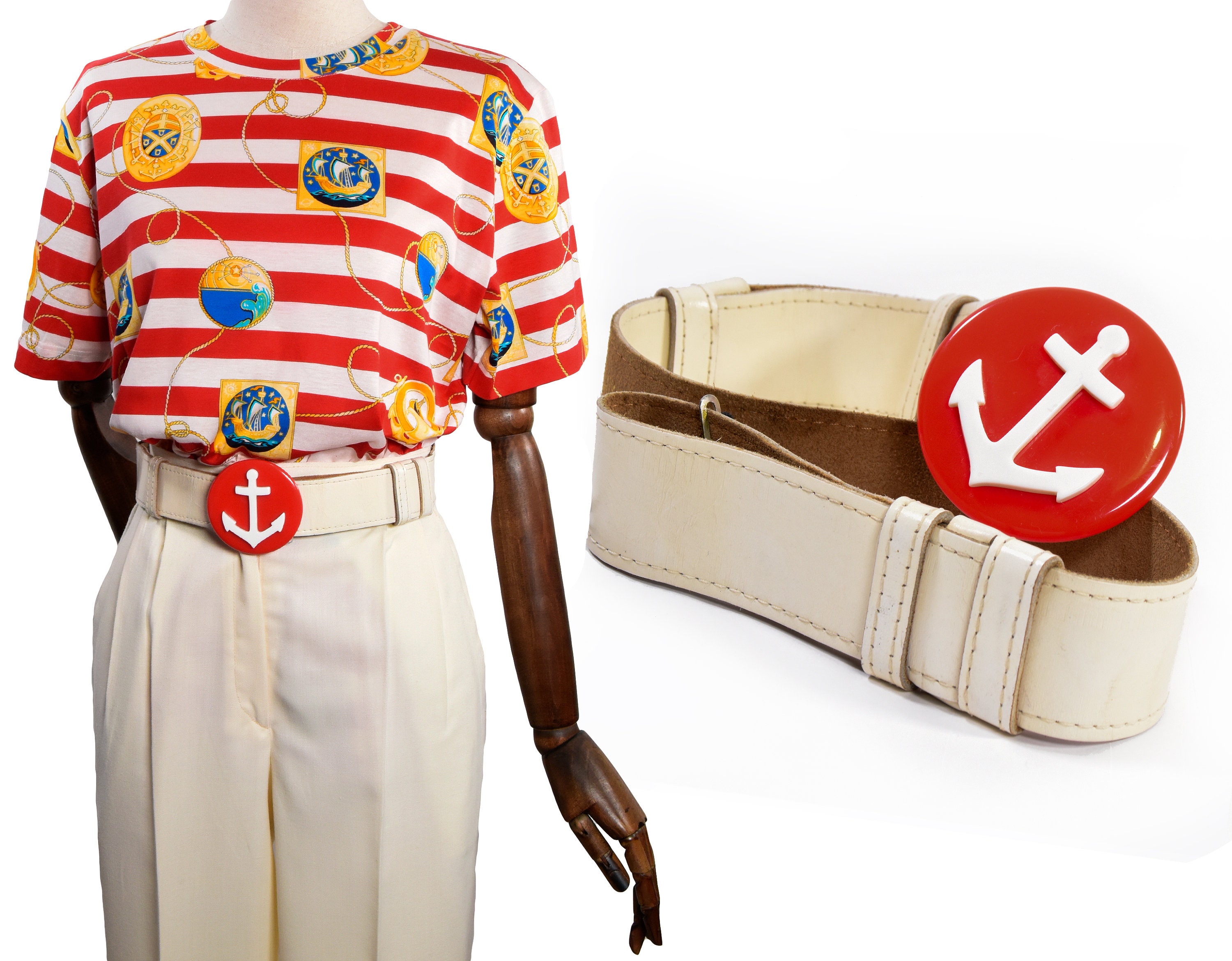 GUY LAROCHE Belt Vintage 1970s Guy 