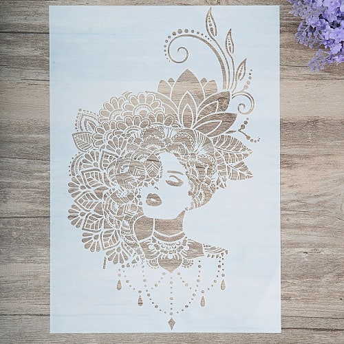 Handmade Mandala Stencils Stencils for Painting on Wood - Etsy