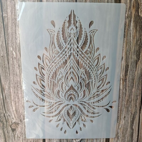 Handmade Mandala Stencils Stencils for Painting on Wood - Etsy