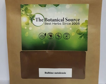 Bulbine natalensis - Pure Organic Root Powder!