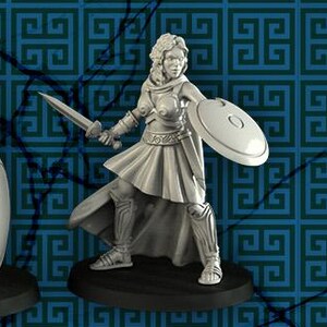 Oplite Female Warriors | Crosslances