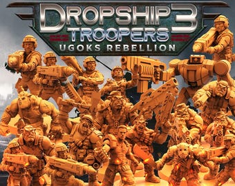 Drop Ship Troopers 3 - Ugoks Rebellion - Scifi Miniatures | Papsikels