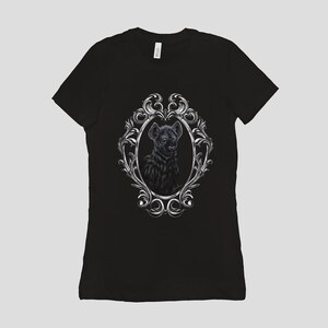 Geflecktes Hyäne Mädchen T-Shirt