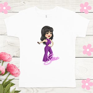 Selena Girl shirt- For kids, Unisex. La Reina de la Cumbia Shirt.Selena Quintanilla T-Shirt. Selena Gift shirt, daughter, granddaughter gift