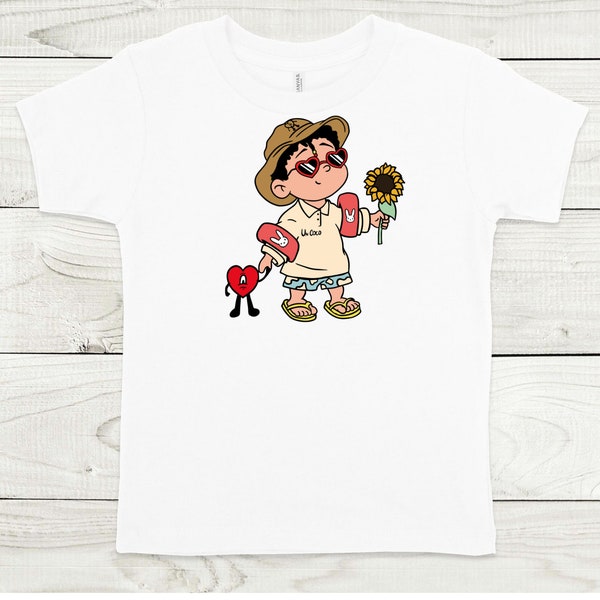 Baby Benito T-shirt -Toddler-Youth Shirt, long sleeve kids T-shirt, Un Verano Sin Ti Bad Bunny T-Shirt, Bad Bunny Fans Gift, Bad Bunny shirt