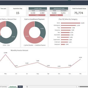 Excel-sjabloon creditcardbeheer