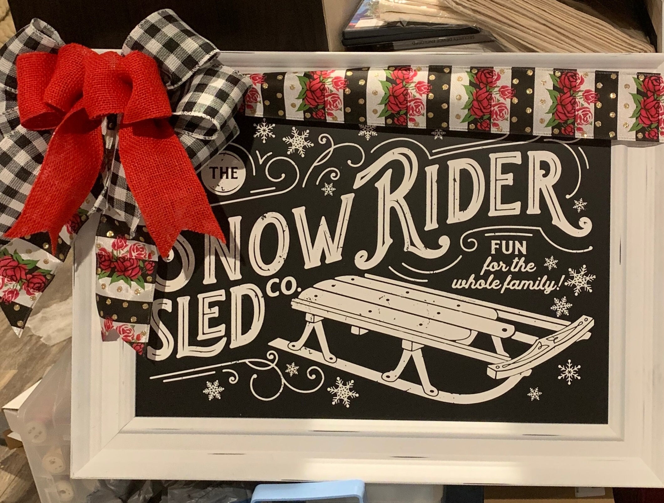Snow Rider Sled - Etsy