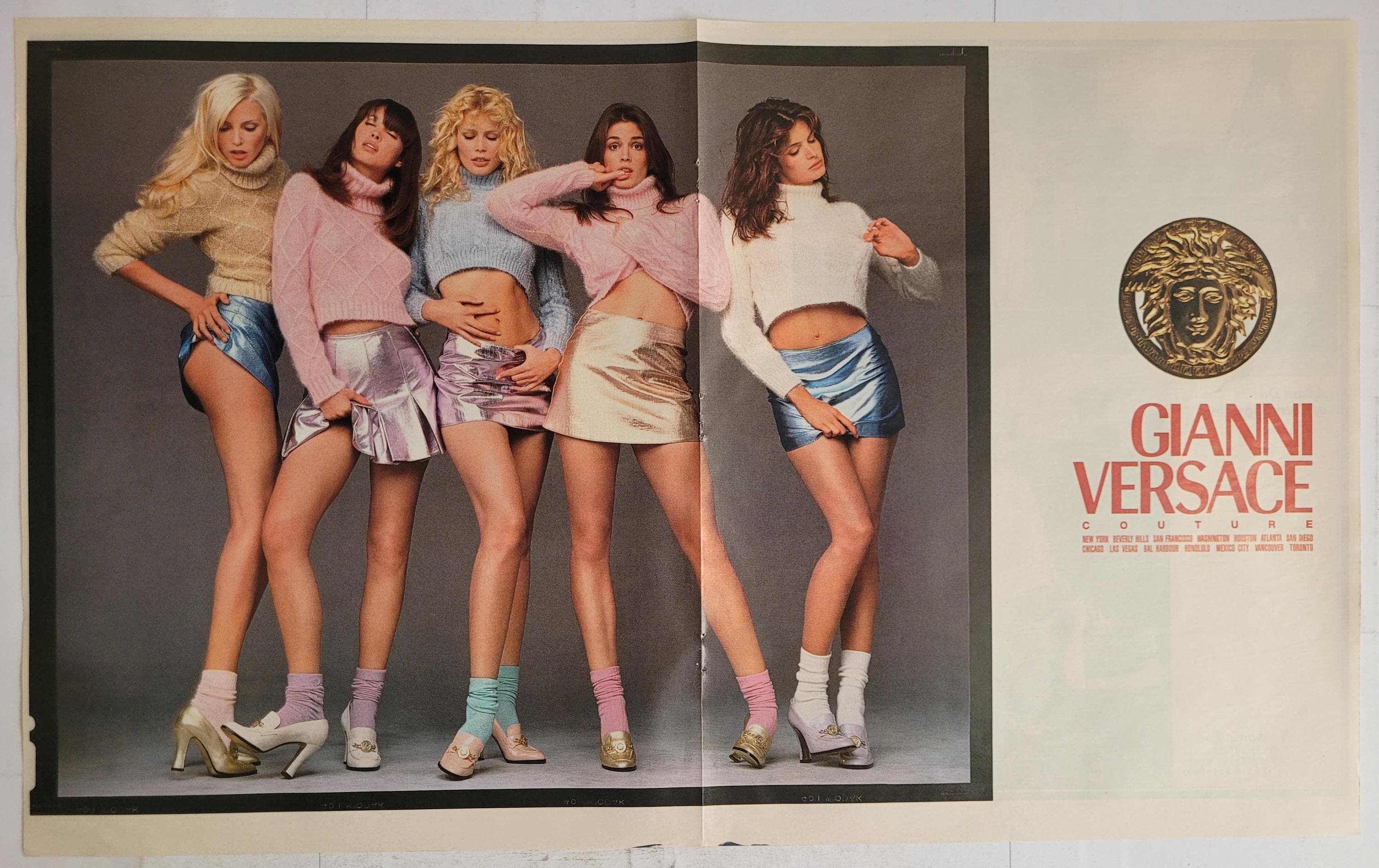 Versace magazine Italia