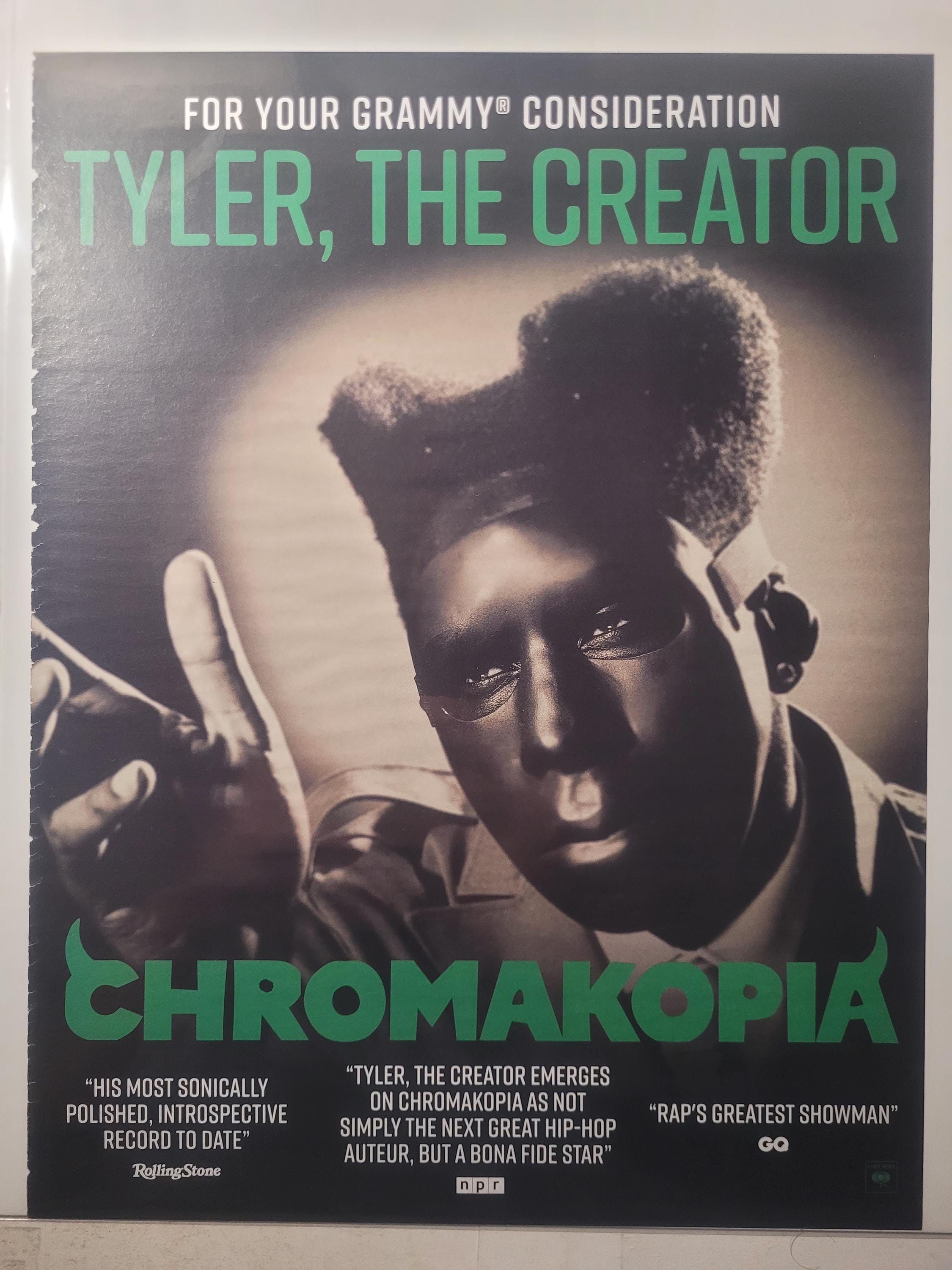 Tyler the Creator Chromakopia Poster - Etsy