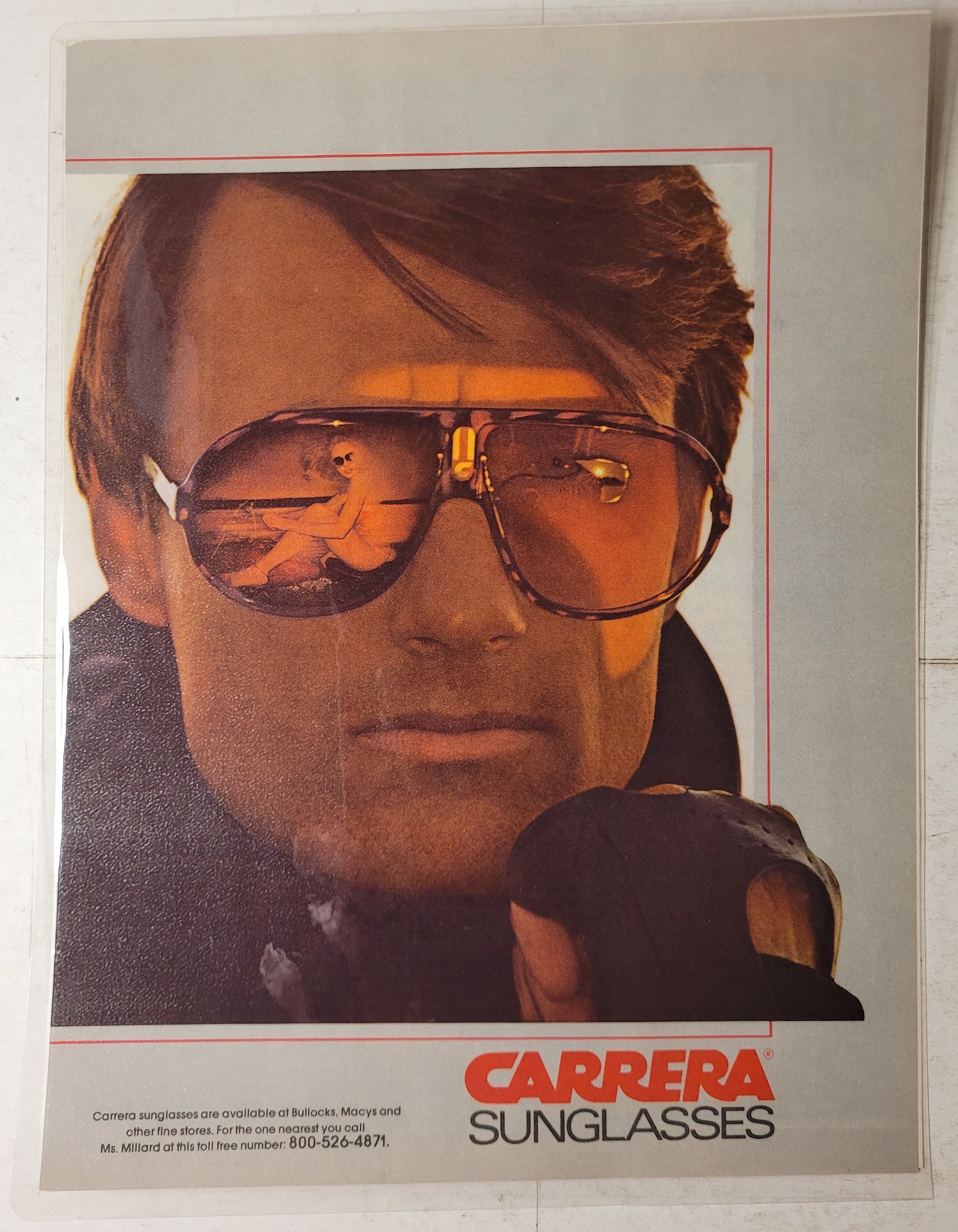 Classic Vintage 1980s Carrera Sunglasses Ad From Playboy - Etsy Canada