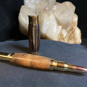 Custom Over & Under Shotgun Gold Finish Pen - Etsy