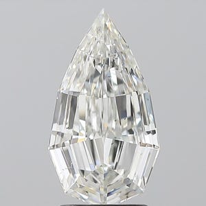 2.01 Ct H SI1 Natural Mix Pear Cut Diamond, GIA Certified Pear Diamond For Custom Ring, Loose Pear Natural Diamond, Earth Mine Pear Diamond