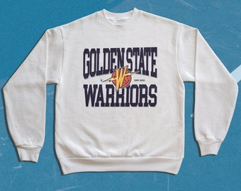 Warriors Adult Crewneck Sweatshirt Personalized Custom Name & Number Warriors Adult Crewneck Sweatshirt Personalized Custom Name & Number