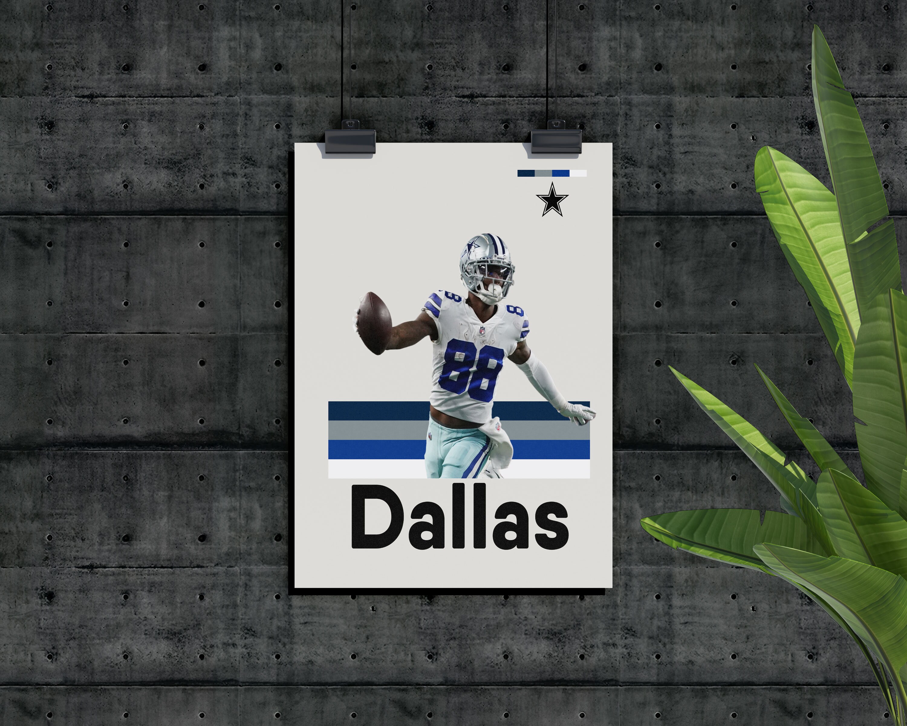 Ceedee-Lamb-Dallas#Cowboys-Football-Players Art Board Print for Sale by  UYOAccessory