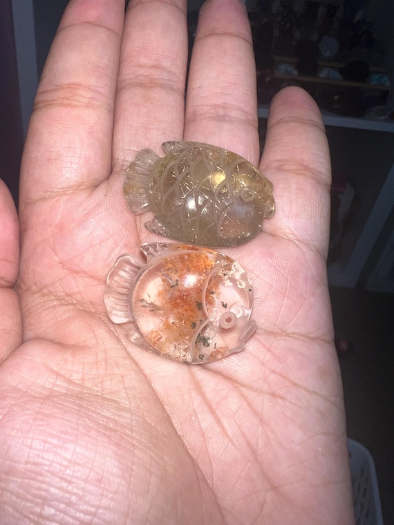 garden and rutilated quartz
