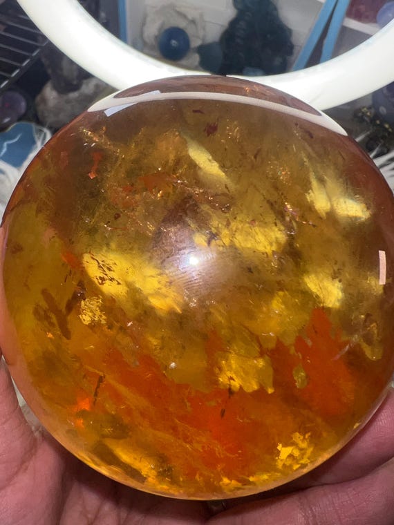 AA optical calcite 87mm 3.4inches 2.13lbs
