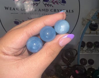hq aquamarine mini esfera escolha intuitiva