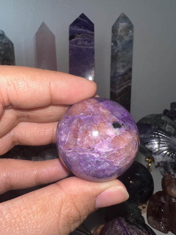 charoite sphere