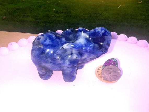 Sodalite Elephant