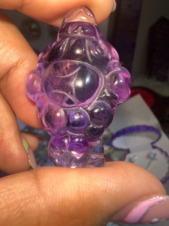 Amethyst money toad