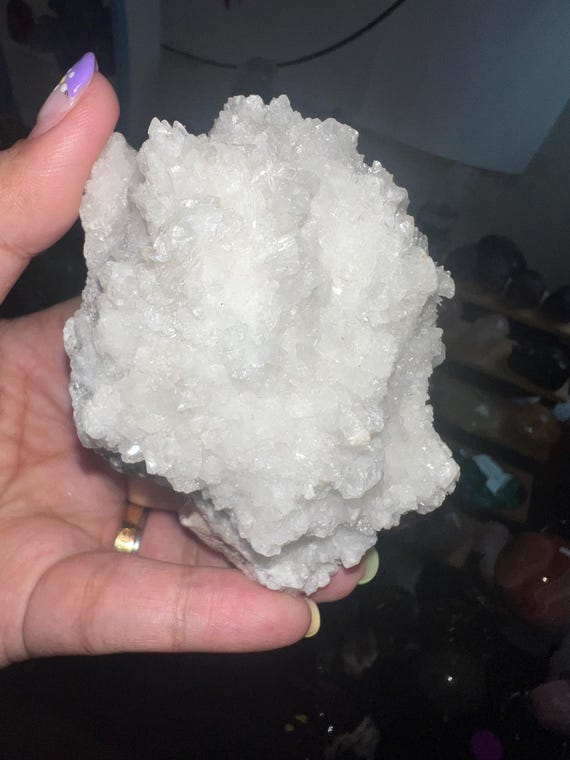 selenite Freeform uv reactive