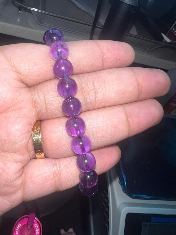 Amethyst hq bracelet 9mm