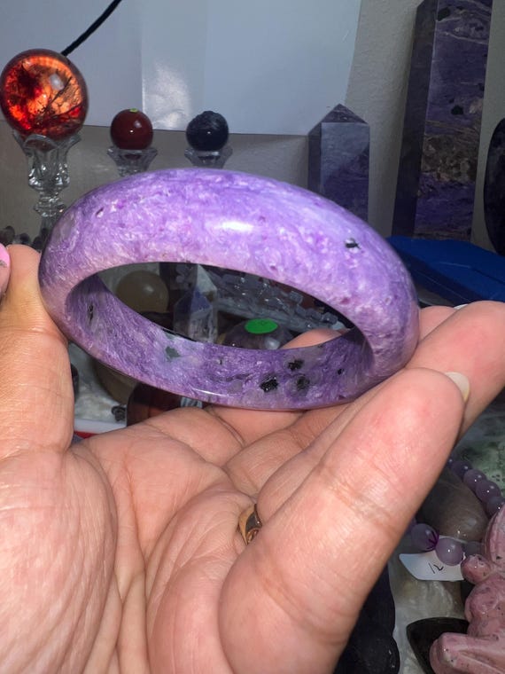 high quality charoite bangle 59-60