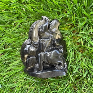 Golden obsidian