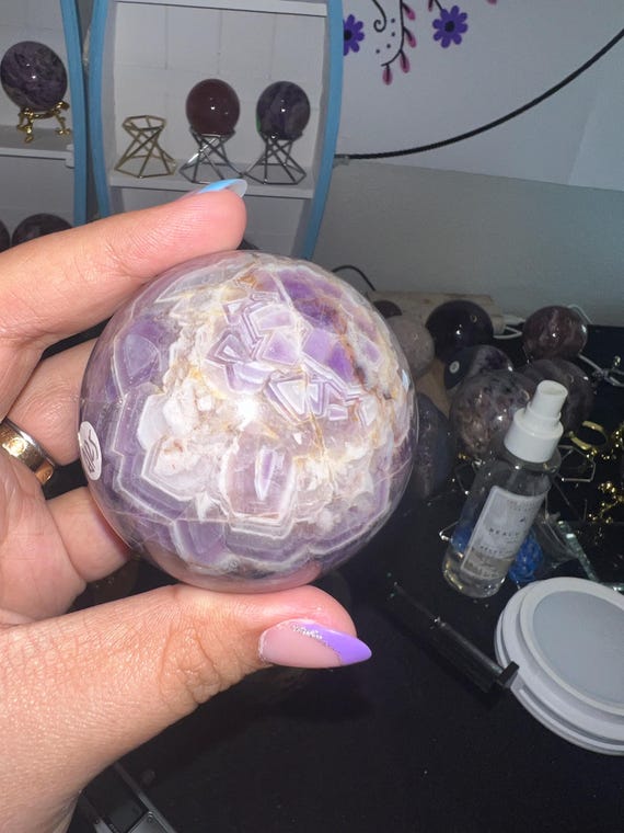 dream amethyst sphere 63 mm