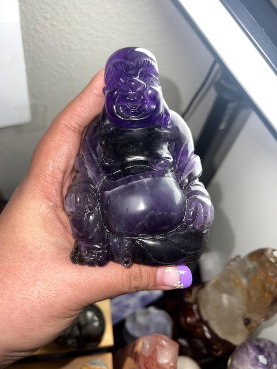 emperial amethyst Buddha