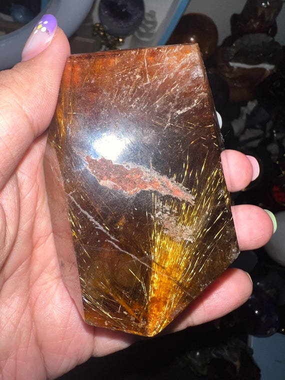 rutilated Freeform Quartz