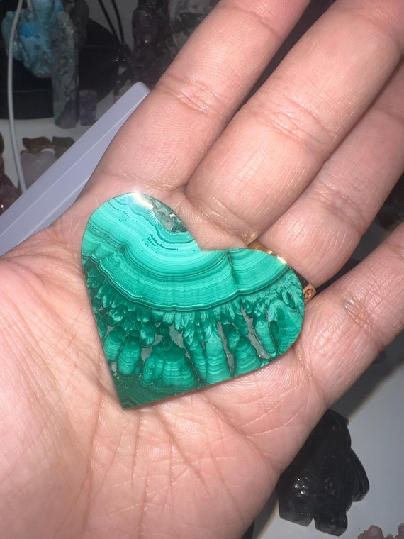 malachite heart
