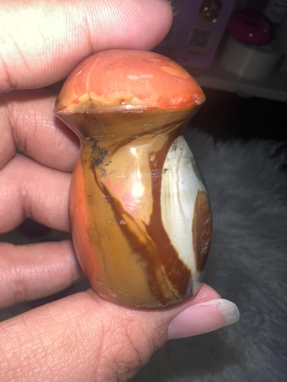 polychrome jasper mushroom 2.1 inches