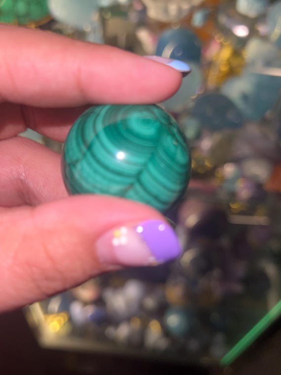 malachite small sphere