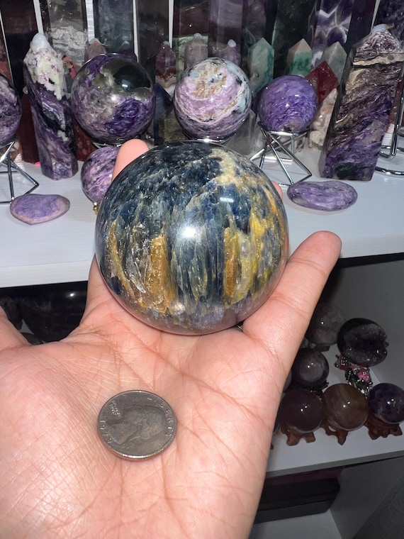 kyanite sphere originally 140 now 110.
