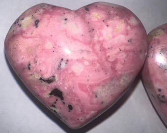 peruvian Rhodonite heart