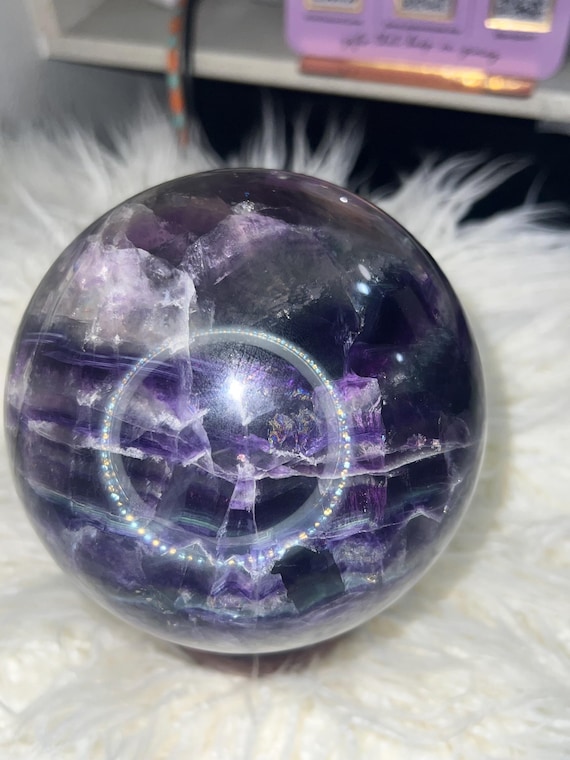 xxl fluorite so much rainbows 123mm