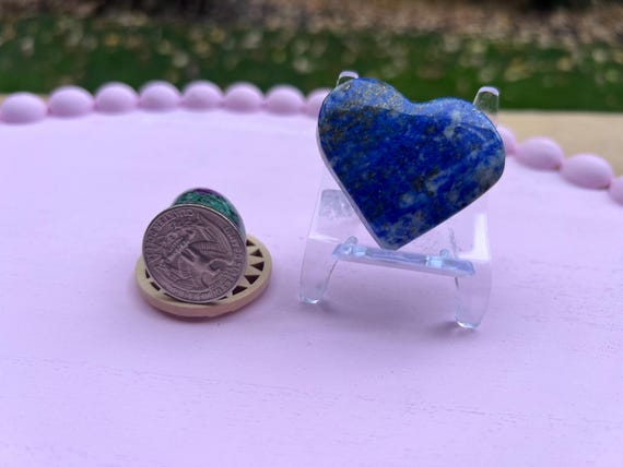 Lapis Lazuli Heart