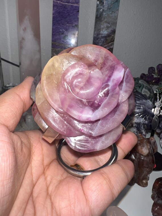 fluorite rose