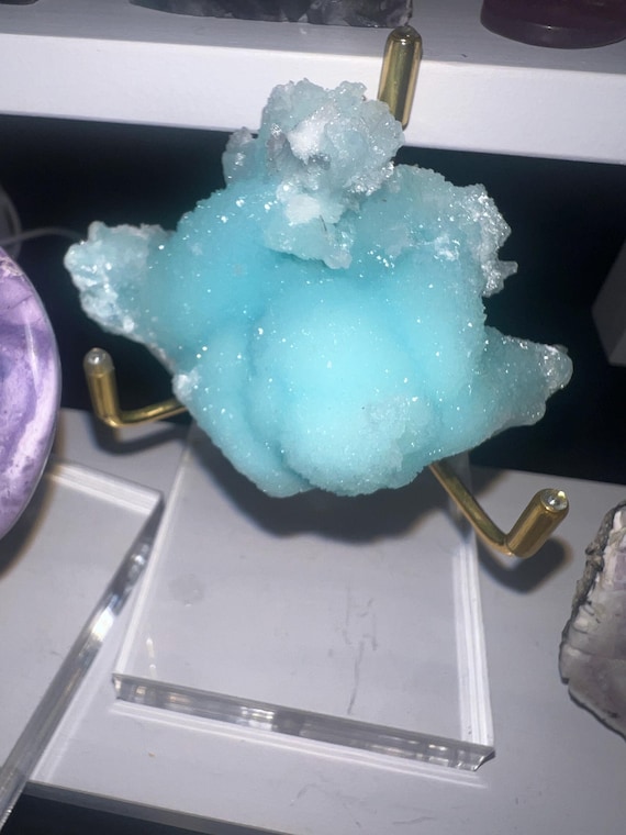 Blue aragonite high quality