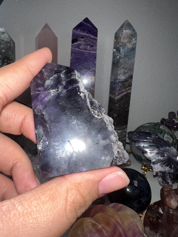 fluorite tower druzy