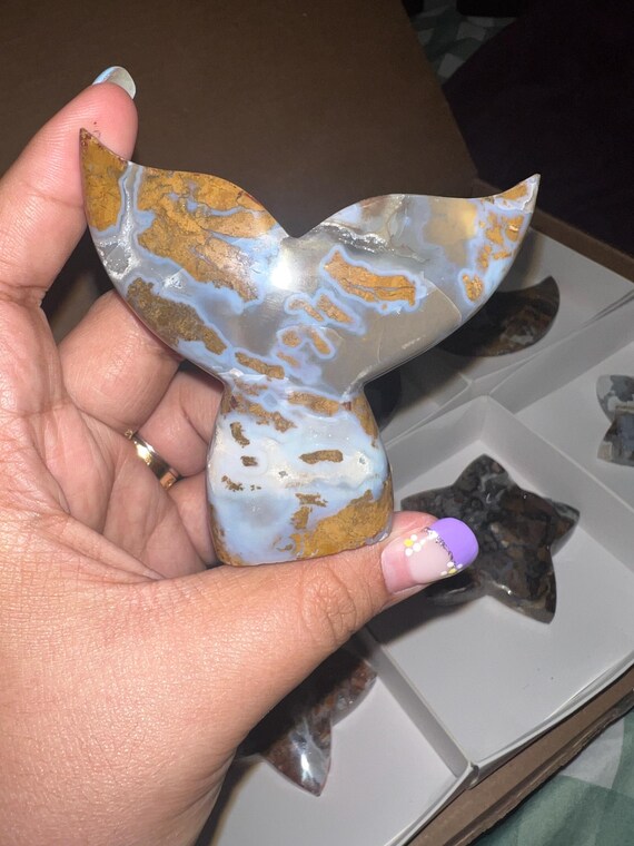 mermaid tail brecciated jasper