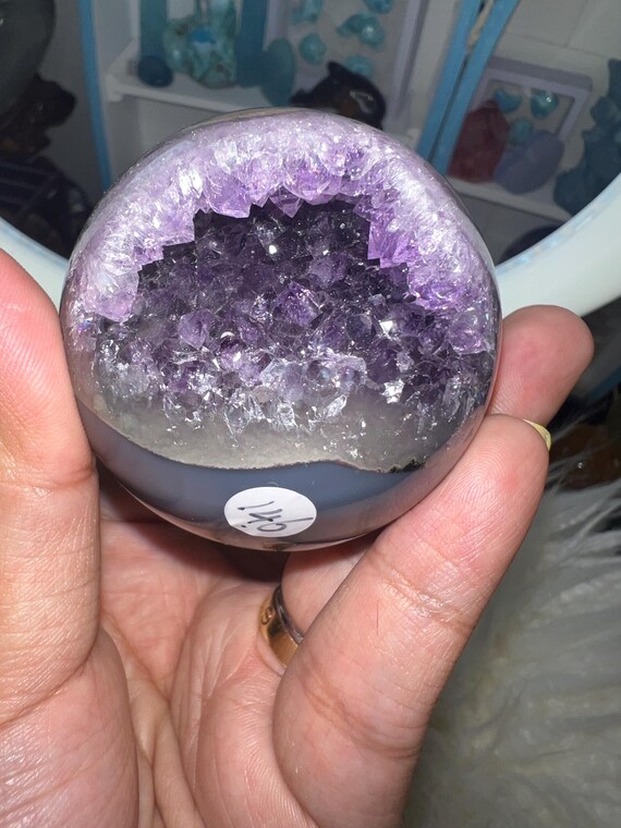 amethyst druzy agate 1/2 lbs