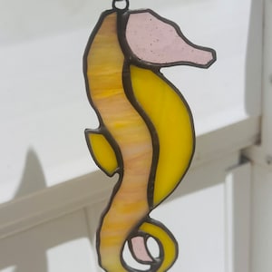 Seahorse Stained glass Suncatcher
