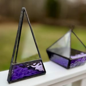 Stained Glass Mini Terrarium