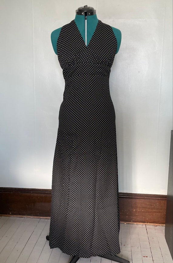 1970s Halter Dress + Bolero - image 6