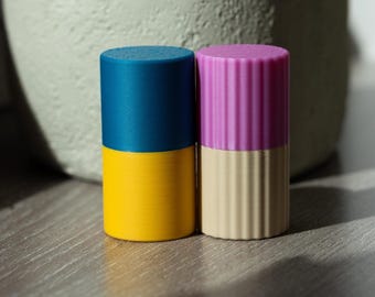 3D Printed Magnetic Fidget Cylinder: Customizable Desk Toy